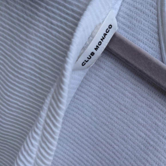 CLUB Monaco White Tyrena Tie-back Top - Picture 12 of 13